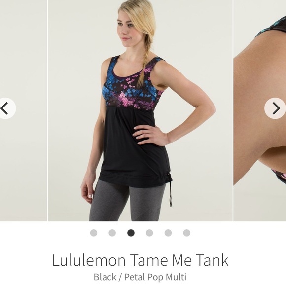 Lululemon Floral Tank - Picture 7 of 7